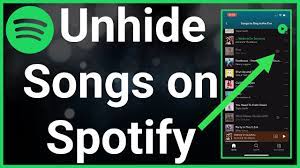 How To.Unhide Songs on Spotify