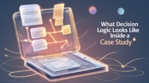 What Decision Logic Looks Like Inside a Case Study